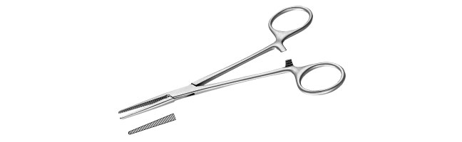 Hemostatic Forceps Pean