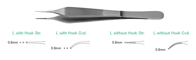 Tissue Pliers Micro Adson